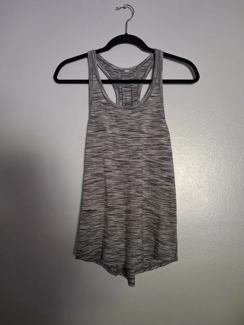 Lululemon Yogi Everyday Tank🖤🩶 Space Dye White Black